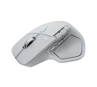 Logitech MX Master 4, Ergonomic Wireless Mouse with Advanced Performance Haptic Feedback, Ultra-Fast Scrolling, USB-C Charging, Bluetooth, Windows, MacOS - Pale grey