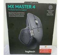 LOGITECH MX MASTER 4 HIGH PERFORMANCE WIRELESS MOUSE BLACK BNIB Windows MacOS