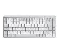 Logitech MX Mechanical Mini for Mac Wireless Illuminated Keyboard, Low-Profile Performance Switches, Tactile Quiet Keys, Backlit, Bluetooth, USB-C,
