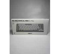 LOGITECH MX Mechanical Mini for Mac Tactile Quiet Wireless Keyboard - Pale Grey, Silver/Grey,Black