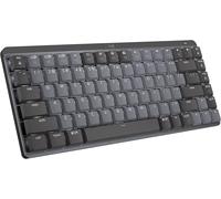 Logitech MX Mechanical Wireless Keyboard Tactile Quiet Bluetooth Graphite PC V2