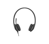 Logitech USB Headset H340, Stereo, USB Headset for Windows and Mac - Black