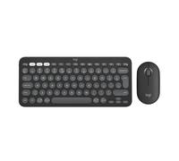 Logitech Pebble 2 Combo -QWERTY Pan Nordic Layout, Tonal Graphite