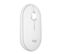 LOGITECH Pebble 2 M350S Wireless Optical Mouse - Offwhite, White,Cream