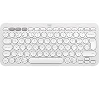 Logitech Pebble Keys 2 K380s, Multi-Device Bluetooth Wireless Keyboard - White
