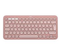 Logitech Pebble Keys 2 K380s, Multi-Device Bluetooth Wireless Keyboard with Customisable Shortcuts,Slim and Portable