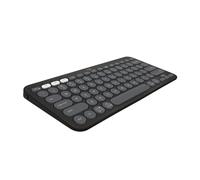 Logitech Pebble Keys 2 K380s, Multi-Device Bluetooth Wireless Keyboard with Customizable Shortcuts, Slim and Portable, Easy-Switch for Windows, macOS, iPadOS, Android, Chrome OS - Tonal Graphite