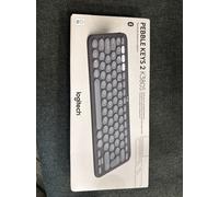 Logitech Pebble Keys 2 K380s - Multi Device Keyboard - Black