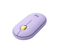 Logitech Pebble Wireless Mouse with Bluetooth or 2.4 GHz Receiver, Silent, Slim Computer Mouse with Quiet Clicks For Laptop, Notebook, iPad, PC and