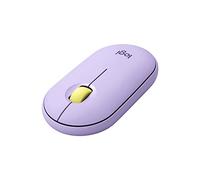 Logitech Pebble Wireless Mouse with Bluetooth or 2.4 GHz Receiver, Silent, Slim Computer Mouse with Quiet Clicks, for Laptop/Notebook/iPad/PC/Mac/Chromebook