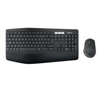 Logitech Performance Mouse Keyboard Combo Wireless Swiss QWERTZ Black MK850