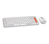 Logitech POP ICON COMBO, Bluetooth keyboard and mouse combo, comfortable typing, programmable keys and buttons, quiet clicks, Easy-Switch up to 3 devices