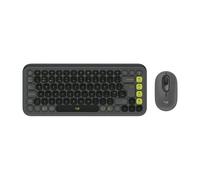 LOGITECH Pop Icon Combo Wireless Keyboard & Mouse Set - Graphite