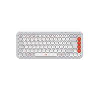 Logitech POP Icon Keys Bluetooth Keyboard in Off White & Orange