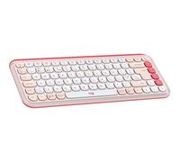 Logitech Pop Icon Keys Wireless Bluetooth Keyboard, Comfortable Typing, Programmable Buttons, Easy Switch Between Up to 3 Devices