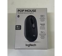 Logitech POP Mouse, Compact and Portable Wireless Bluetooth Mouse With Programmable Buttons and Quiet Clicks, Easy-Switch Between up to 3 Devices, Laptop, Tablet, PC - Off-White