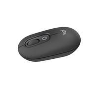 Logitech POP Mouse, Compact and Portable Wireless Bluetooth Mouse With Programmable Buttons and Quiet Clicks, Easy-Switch Between up to 3 Devices, Laptop, Tablet, PC - Graphite