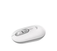 LOGITECH Pop Icon Wireless Optical Mouse - White, White