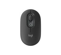Logitech POP Wireless Mouse with Emoji Button Function in Graphite