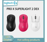 Logitech PRO X SUPERLIGHT 2 DEX Wireless Gaming Mouse E-sports Lightweight Mouse Mechanical Macro Hybrid Micro LightForce Pink