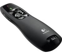 Logitech R400 Wireless Presenter RF Black, 910-001354