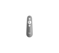 Logitech R500s Laser Class 1 Presenter Bluetooth and USB/Presentation Clicker - Universal Compatibility, 20m range, Customisable, Smart Battery 12 months usage - Dark Grey