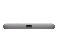 Logitech Rally Bar 2 All-in-One video conferencing camera in off-white for smart video conferencing in medium and large rooms