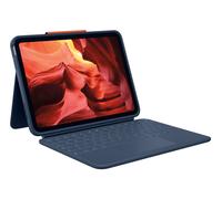 Logitech Rugged Combo 4 Touch QWERTZ German Smart Connector Blue