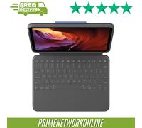 Logitech Rugged Folio Keyboard Case for iPad (10th Gen & A16) - UK QWERTY ⭐⭐⭐⭐⭐