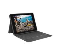 Logitech Rugged Folio mobile device keyboard QWERTY UK English Graphite USB Type-C
