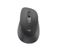 Logitech Signature Comfort M840 L Wireless Mouse, Bluetooth Mouse with Silent Clicks, SmartWheel, Customisable Buttons, Multi-Device Compatibility for Windows, MacOS, iPadOS - Graphite