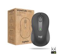Logitech Signature M650 for Business Wireless Mouse, For Small to Medium Sized Hands, Logi Bolt, Bluetooth, SmartWheel - Grey Graphite 910-006274