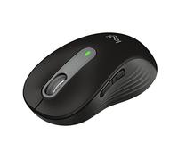 Logitech Signature M650 L Full Size Wireless Mouse - For Large Sized Hands, 2-Year Battery, Silent Clicks, Customizable Side Buttons, Bluetooth, for PC/Mac/Multi-Device/Chromebook - Black