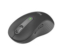 Logitech Signature M650 L Full Size Wireless Mouse - For Large Sized Hands, 2-Year Battery, Silent Clicks, Customisable Side Buttons, Bluetooth, for PC/Mac/Multi-Device/Chromebook - Grey
