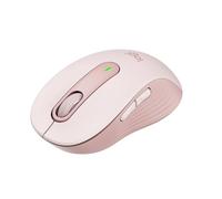 Logitech Signature M650 Wireless Mouse - For Small to Medium Sized Hands, 2-Year Battery, Silent Clicks, Customisable Side Buttons, Bluetooth, for PC/Mac/Multi-Device/Chromebook - Rose