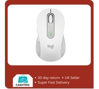 Logitech SIgnature M650 Wireless Mouse - Medium Size - Off White - New