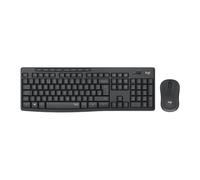 Logitech Signature MK295 Combo, Graphite, SilentTouch Technology, 2.4GHz Wireles