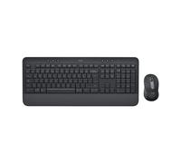Logitech Signature MK650 Combo for Business Wireless Bluetooth Membrane QWERTY Graphite Mouse included