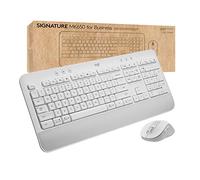 Logitech Signature MK650 Combo for Business, Wireless Mouse and Keyboard, Logi Bolt, Bluetooth, SmartWheel, Globally Certified, Windows/Mac/Chrome/Linux - Off-White