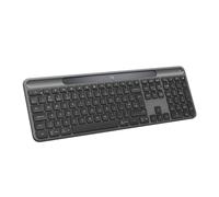 Logitech Signature Slim Solar+ K980 for Business, Wireless Keyboard, Quiet Typing, Secure Receiver, Bluetooth, Windows, Mac - Graphite - QWERTY