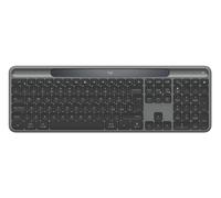 Logitech Signature Slim Solar+ Wireless Keyboard Light Powered, Customizable Keys, Bluetooth in Graphite