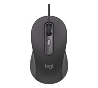 Logitech Signature Wired M520 for Business, Optical Wired Mouse, USB-C Plug-and-Play, Windows/Mac/Chrome/PC/laptops - Graphite