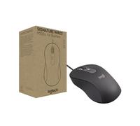 Logitech Signature Wired M520 L for Business, Optical Wired Mouse, USB-C Plug-and-Play, Windows/Mac/Chrome/PC/laptops - Graphite