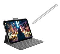 LOGITECH Slim Folio for iPad (10th gen & A16) Keyboard Case - Graphite, Silver/Grey