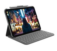 Logitech Slim Folio iPad Keyboard Case for iPad and iPad Air in Oxford Grey