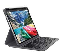 Logitech SLIM FOLIO PRO Backlit Bluetooth Keyboard Case for iPad Pro 12.9 Inch (3rd gen, Spanish Layout), Black