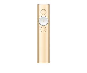 Logitech Spotlight Bluetooth/RF Gold wireless presenter