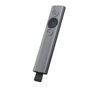 Logitech Spotlight Presentation Remote - Advanced Digital Highlighting with Bluetooth, Universal Presenter Clicker, 30M Range and Quick Charging - Grey