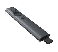 Logitech Spotlight Presentation Remote - Advanced Digital Highlighting with Bluetooth, Universal Presenter Clicker, 30M Range and Quick Charging - Grey