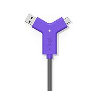 (CABLE ONLY) Logitech Swytch Black Violet Logitech Swytch 2.79 kg 377 mm 215 mm 221 mm